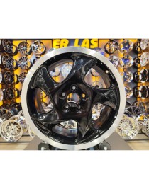 4 Adet ARC-L963 7*16 5*100 ET35 73,1 BLACK MACK JANT (Takım)