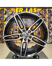 2 Adet BK-5434 8*19 5*112 ET45 66,56 BLACK MACK JANT (Takım)