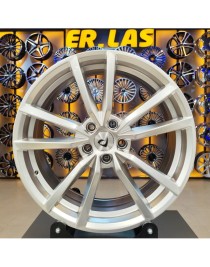 4 Adet BK-864 8*19 5*112 ET45 57,1 HYP SILVER JANT (Takım)