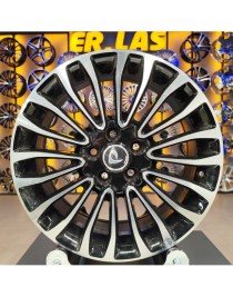 4 Adet BKY-1158 7*17 5*108 ET50 63,4 BLACK MACHINED JANT (Takım)