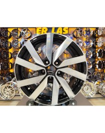 4 Adet TORK-7650 6,5*16 5*112 ET45 57,1 BLACK MACK JANT (Takım)