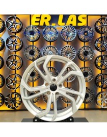 4 Adet WRS-5426 7,5*18 5*112 ET42 57,1 SILVER JANT (Takım)