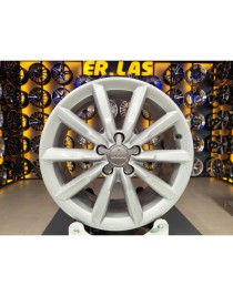 4 Adet AUDİ ORIJINAL 7*17 5*112 ET43 57.1 SILVER JANT REVİZE EDİLMİŞ (Takım)
