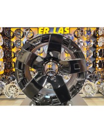 4 Adet TORK-5187 9*18 6*139.7 ET15 BLACK JANT REVİZE EDİLMİŞ (Takım)