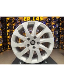 4 Adet SEAT ORIJINAL 6.5*16 5*112 ET46 57.1 SILVER JANT REVİZE EDİLMİŞ (Takım)