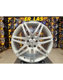 4 Adet MERCEDES ORIJINAL 8.5*19 5*112 ET44 66.6 SİLVER JANT REVİZE EDİLMİŞ  (Takım)