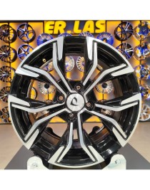 4 Adet BK-5920 6.5*15 4*100 ET35 60.1 BLACK MACK JANT (Takım)