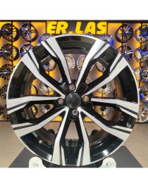 4 Adet SONIC 1053 7*17 4*100 ET40 60.1 BLACK MACK JANT (Takım)