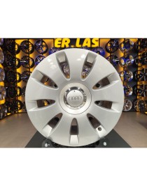 4 Adet AUDİ ORIJINAL 7*16 5*112 ET35 57.1 SILVER JANT REVİZE EDİLMİŞ (Takım)