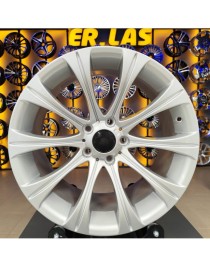 2 Adet TRUVA-403 9.5*18 5*120 ET15 74.1 SILVER JANT (Takım)