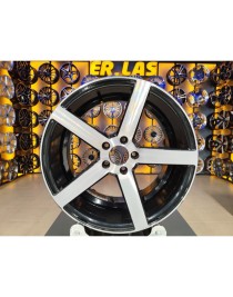4 Adet SATO-9135 9*18 5*112 ET38 BLACK MACK JANT REVİZE EDİLMİŞ (Takım)