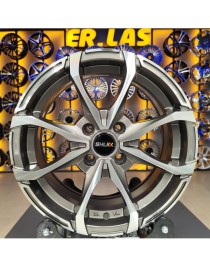4 Adet SLK-2080 6.5*15 4*100 ET35 73.1 GUN MACK JANT  (Takım)