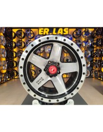 4 Adet WRS-5407 9*18 5*120 ET15 BLACK MACK JANT REVİZE EDİLMİŞ (Takım)