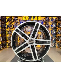 4 Adet AUDİ ORIJINAL 7*16 5*112 ET40 57.1 BLACK MACK JANT REVİZE EDİLMİŞ (Takım)