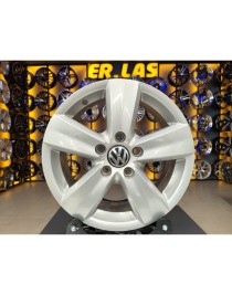 4 Adet VOLKSWAGEN ORIJINAL 6*16 5*112 ET50 57.1 SILVER JANT REVİZE EDİLMİŞ (Takım)