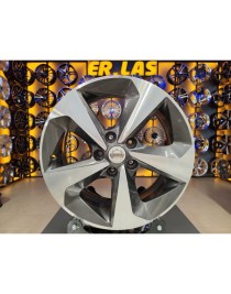 4 Adet NİSSAN ORIJINAL 7*17 5*114.3 ET40 66.1 GUN MACK JANT REVİZE EDİLMİŞ (Takım)