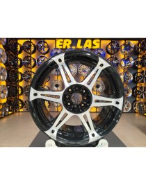 4 Adet SATO-229 7*17 4*100/108 ET40 BLACK MACK JANT REVİZE EDİLMİŞ (Takım)