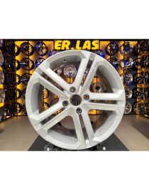 4 Adet DY-1018 7.5*17 4*108 ET25 SILVER JANT REVİZE EDİLMİŞ (Takım)