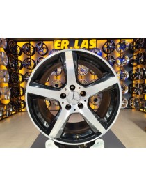 4 Adet MERCEDES ORIJINAL 8.5-9.5*18 5*112 ET48 66.6 BLACK MACK JANT REVİZE EDİLMİŞ (Takım)