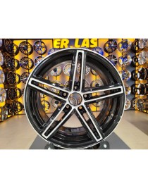 4 Adet VOSSEN 7.5*17 5*114.3 ET49 BLACK MACK JANT REVİZE EDİLMİŞ (Takım)