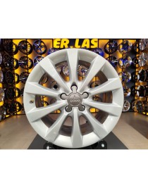 4 Adet AUDİ ORIJINAL 8*17 5*112 ET39 57.1 SILVER JANT REVİZE EDİLMİŞ (Takım)