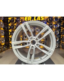 4 Adet  R1-133 9.5*19 5*120 ET37 SILVER JANT REVİZE EDİLMİŞ (Takım)