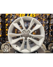 4 Adet AUDİ ORIJINAL 7.5*17 5*112 ET56 ET56 57.1 SILVER JANT REVİZE EDİLMİŞ (Takım)