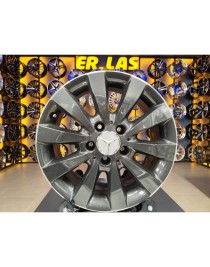 4 Adet MERCEDES ORIJINAL 6.5*16 5*112 ET52 66.6 FÜME JANT REVİZE EDİLMİŞ (Takım)