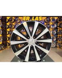 4 Adet MERCEDES ORIJINAL 6.5*16 5*112 ET49 66.6 BLACK MACK JANT REVİZE EDİLMİŞ (Takım)