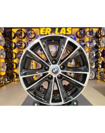 4 Adet BMW ORIJINAL 7.5*17 5*120 ET30 72.6 BLACK MACK JANT REVİZE EDİLMİŞ (Takım)