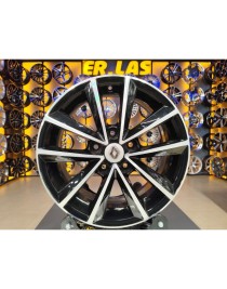 4 Adet RENAULT ORIJINAL 6.5*16 5*114.3 ET41 66.1 BLACK MACK JANT REVİZE EDİLMİŞ (Takım)