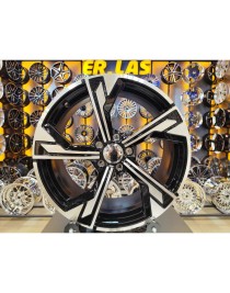 4 Adet DY-338 8*18 5*112 ET40 66.45 BLACK MACK JANT (Takım)